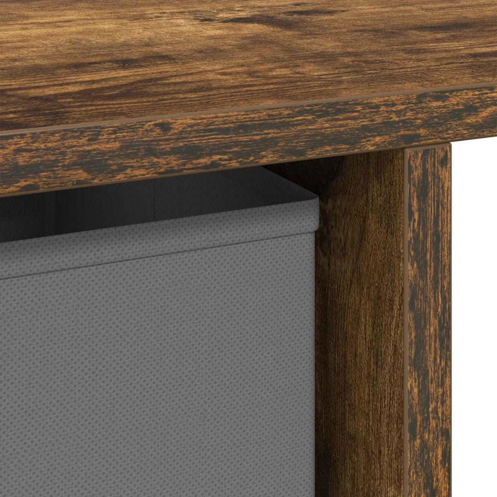 Scrivania Rovere fumé 100 x 40 x 75 cm Legno multistrato 8000456