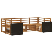 Set di divani da esterno 6 pcs Naturale 3384780