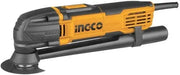 Utensile multifunzione 300w oscillante con accessori ingco