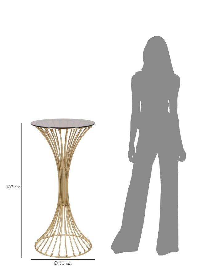 Tavolo Centur Elegante cm Ø 50x103