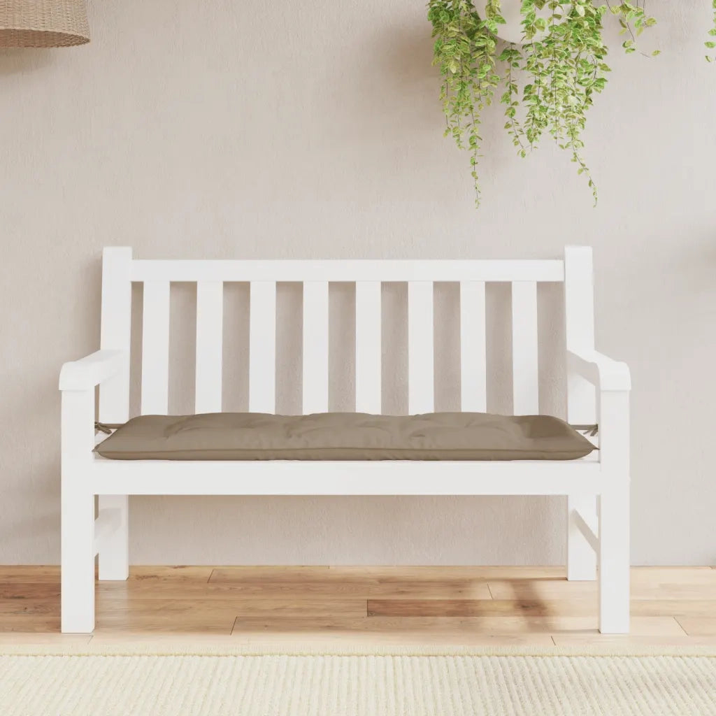Cuscino per Panca | Cuscini per sedie Tortora 120x50x7 cm in Tessuto Oxford