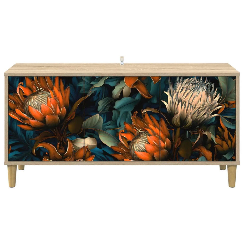 Mobile TV LOCHEM 102 x 33 x 50 cm Sonoma Legno ingegnerizzato 8007070