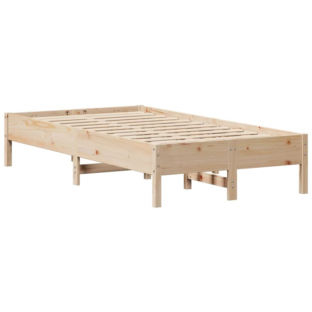 Letto senza Materasso 75x190 cm in Legno Massello Pino 3306171
