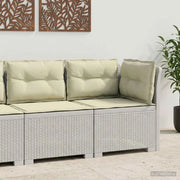 Divano da esterno-Divano da Giardino a 1 Posto con Cuscini Aspetto Rattan PP 211903