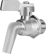 Dispensatore di Bevande in Acciaio Inossidabile - Rubinetto Regolabile - Funzione di Servizio Facile - Ideale per l'Uso Domestico - Adatto per Birra, Vino e Frizzante