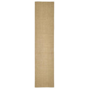 Tappetino tiragraffi in sisal per gatti 66 x 300 cm Marrone chiaro 02_0045548