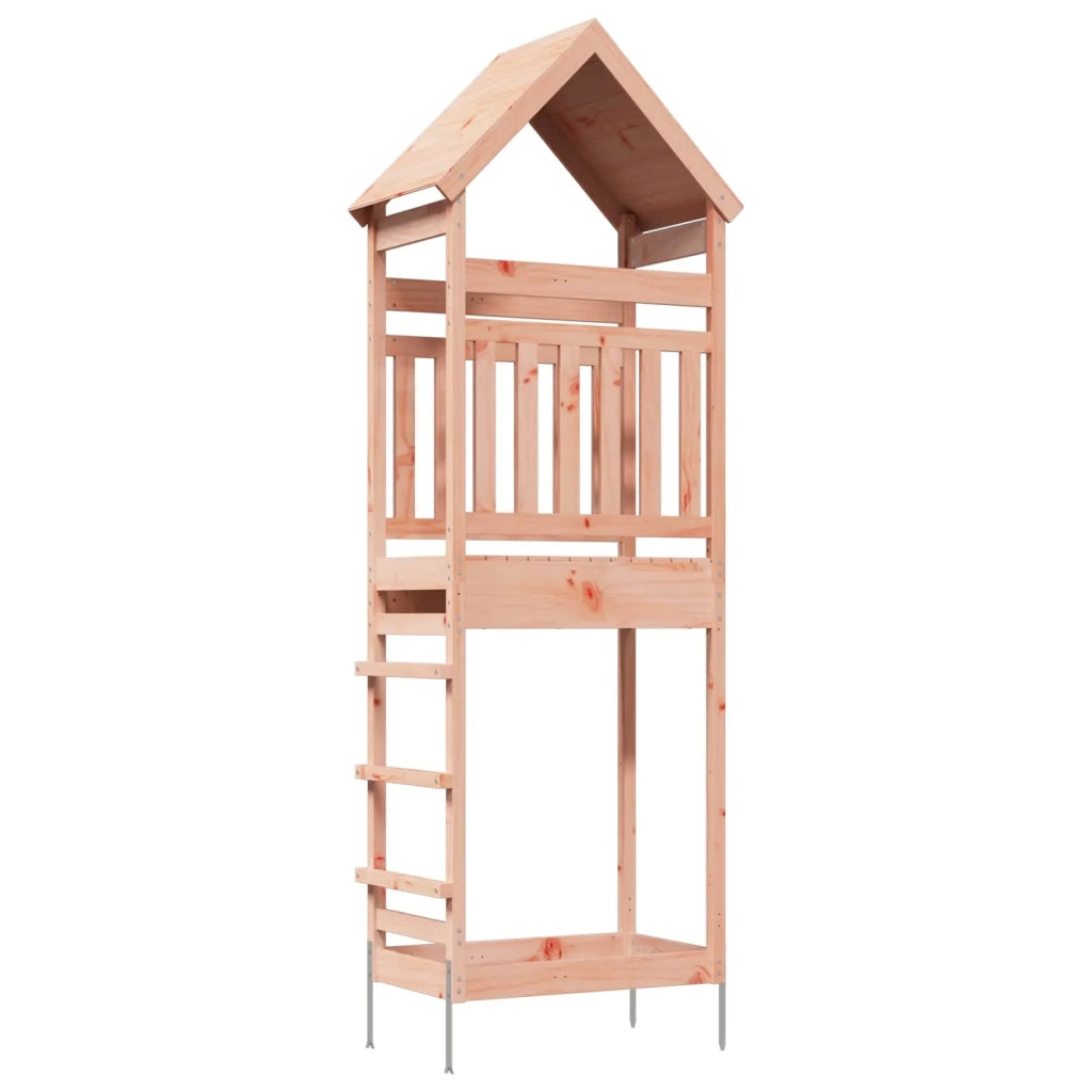Torre da Gioco per Esterni Naturale Legno Douglas Solido 826530
