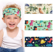 Cintura elastica per bambini con disegno dinosauro - design sportivo/hairstyling - comodo - morbido/traspirante