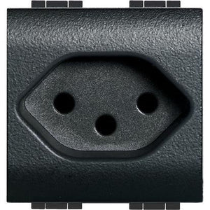 Living Int. - Presa 2P+T 10A 250Vac - standard svizzero - L4164/13