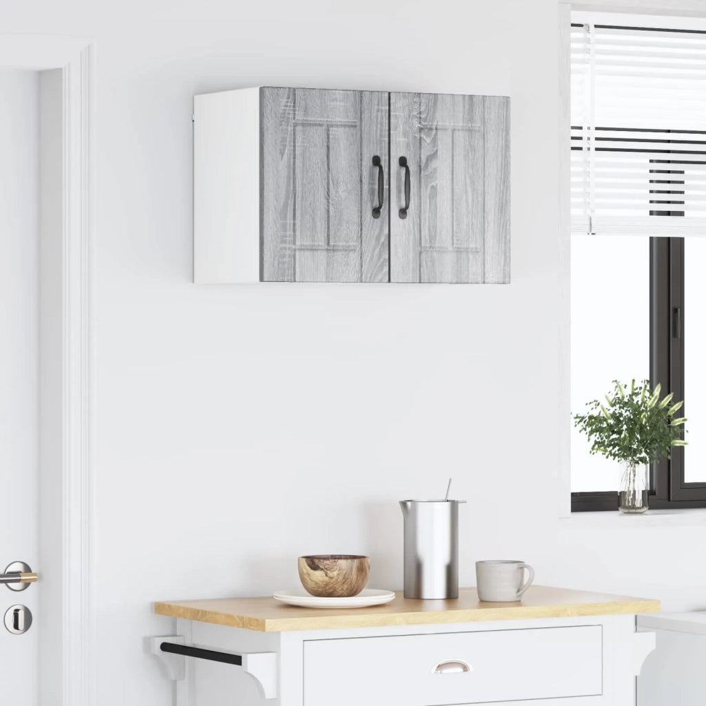 Armadietto a muro LUCCA 2 pcs Grigio Sonoma 30 x 31 x 40 cm