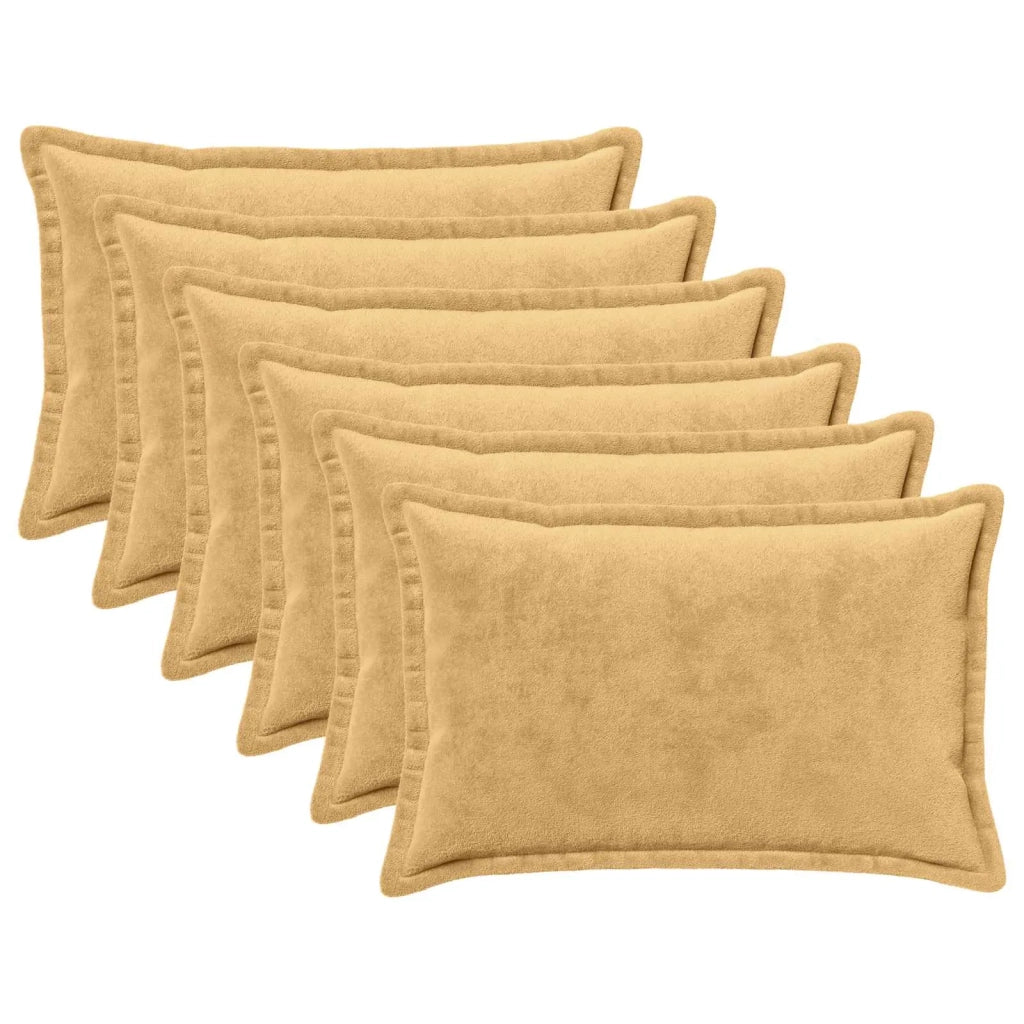 Federa 6 pcs HOUTEN Tortora 50 x 80 cm Flanella 920286