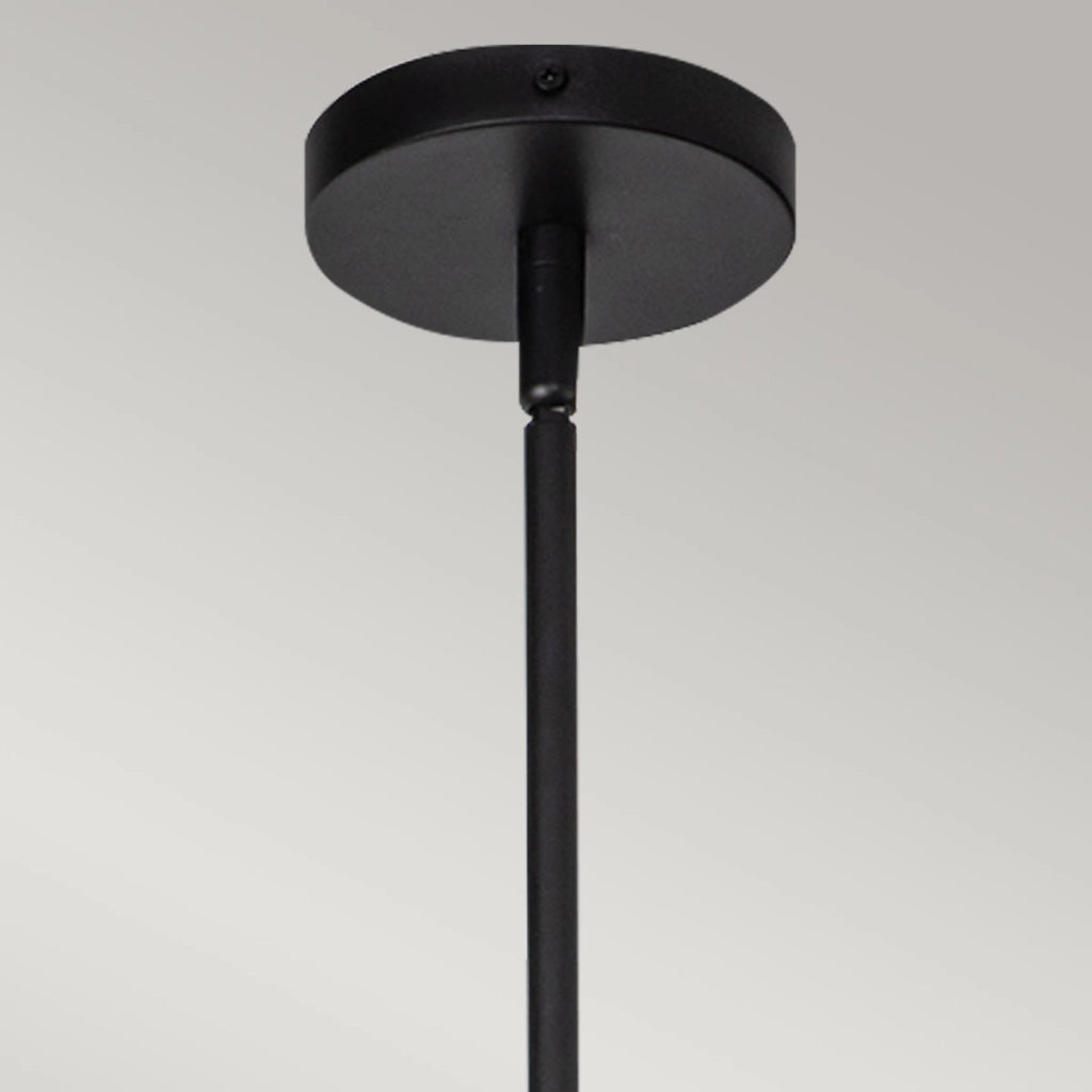 Lampada sospensione industriale nera Daphne Alora Mood E27