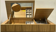 MOB.TRUCCO TOELETTA 90X50XH12 CM ROVERE NAT.SOSP. - GRAN TOUR