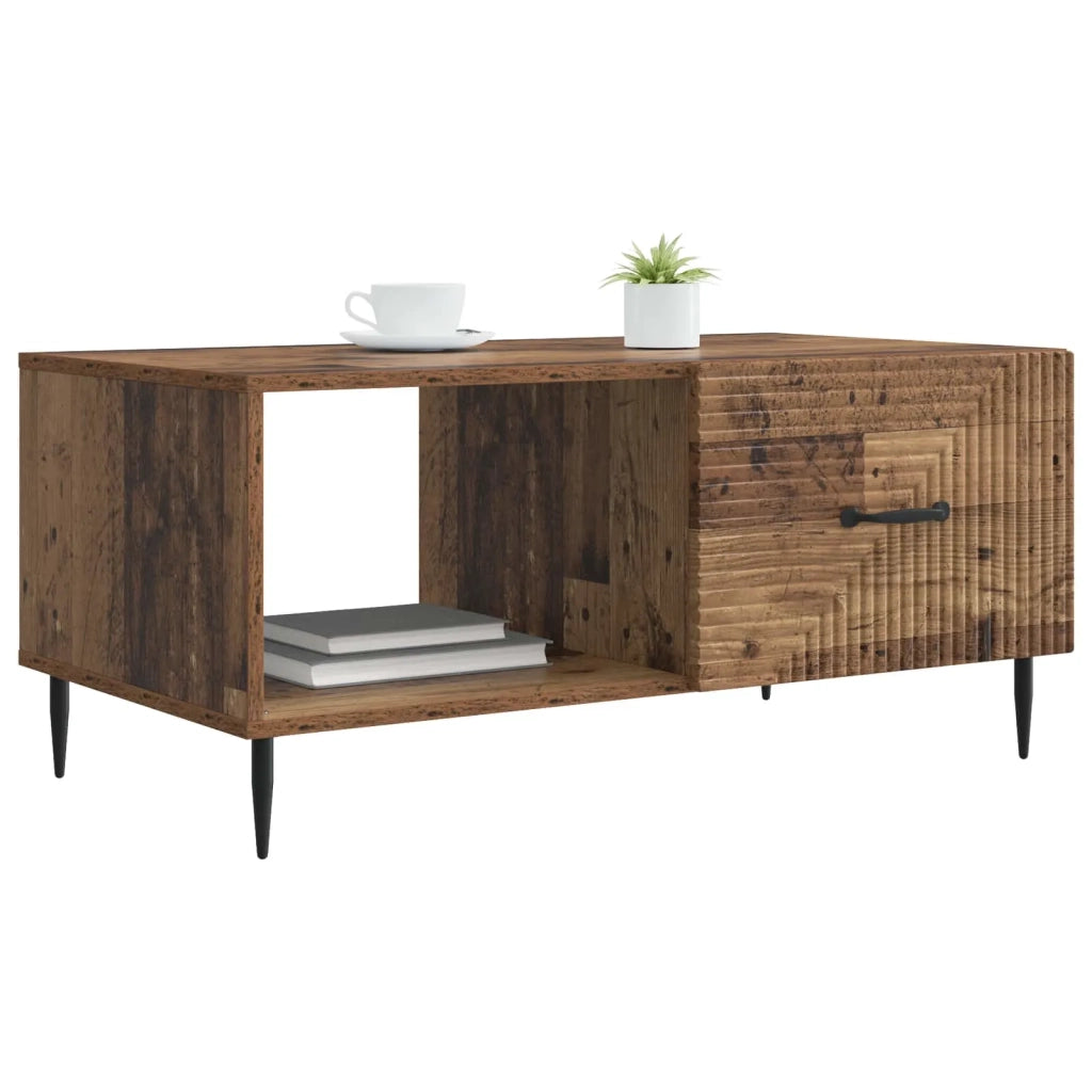 Tavolino da salotto Legno antico 90 x 50 x 40 cm 894963