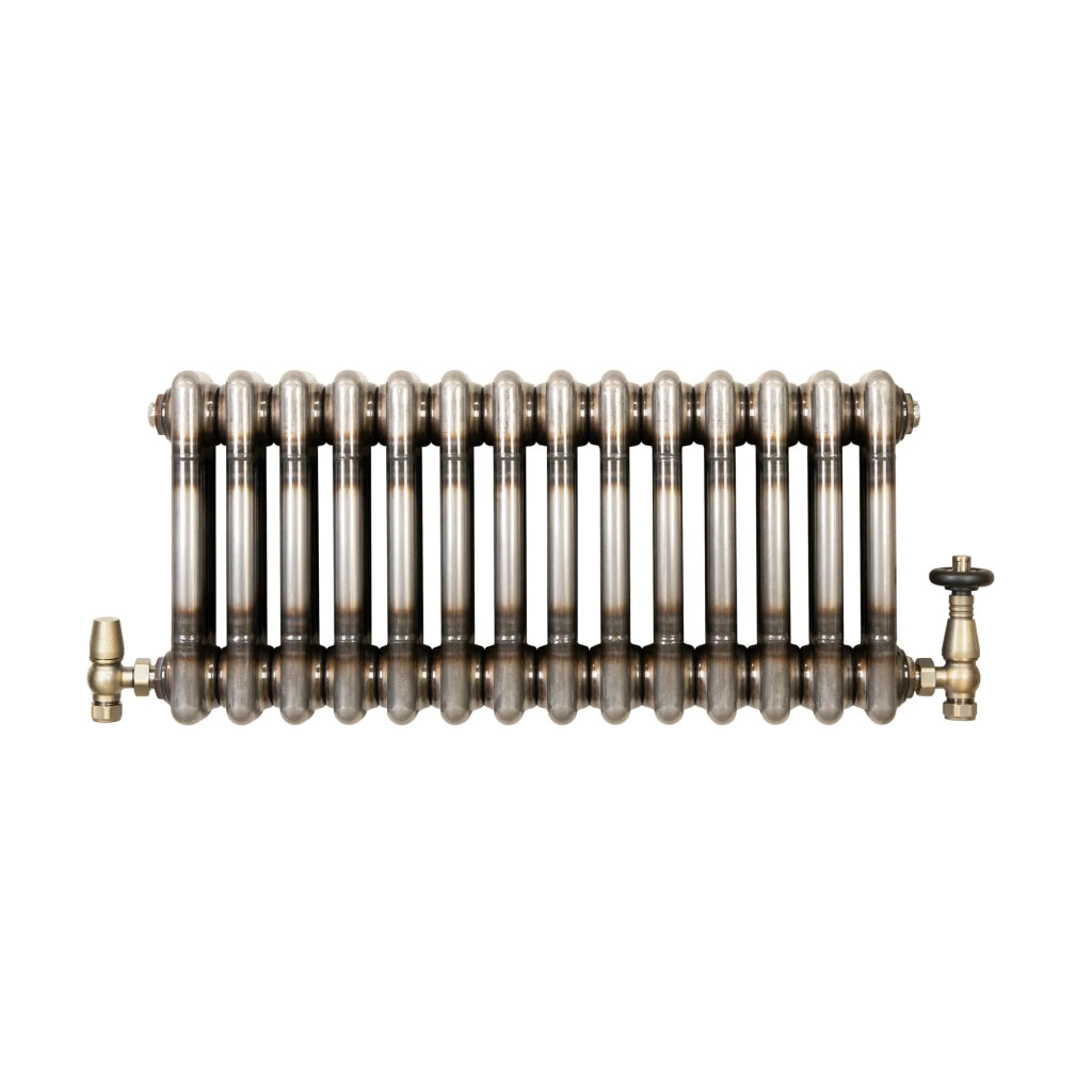 Radiatore 3 Colonne Orizzontale Metallo Grezzo 300 x 650 mm TRV