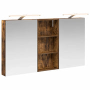 Set di Armadi da Bagno | Armadio da bagno con porta 3 pz 110 x 10,5 x 60,5 cm
