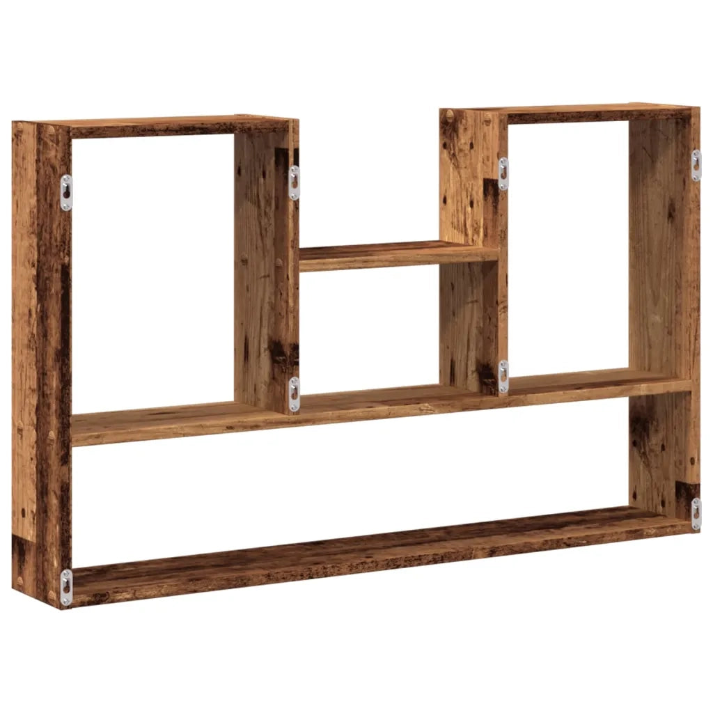 vidaXL Scaffale a Parete Legno Vecchio 99x15x60 cm in Truciolato