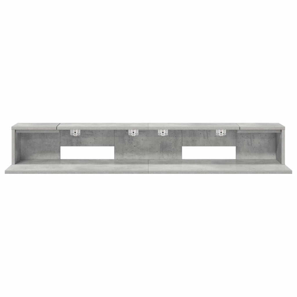 Scrivania studio Grigio Cemento 130 x 36 x 19,5 cm 8006703