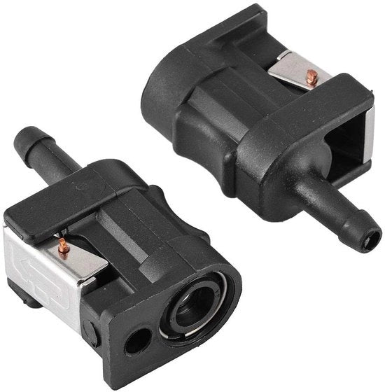 Connettore di alimentazione per motori esterni - 2 pezzi - Installazione facile - 8mm - Motor esterno - Resistente alla ruggine - Materiale duraturo - Connettore di alimentazione per tubo di scarico