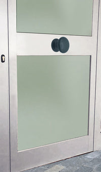 Pomolo fisso per porta SAGUATTI 873/70SAB in alluminio verde opaco