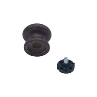 Pomolo fisso per porta SAGUATTI 873/70UAB in alluminio marrone opaco