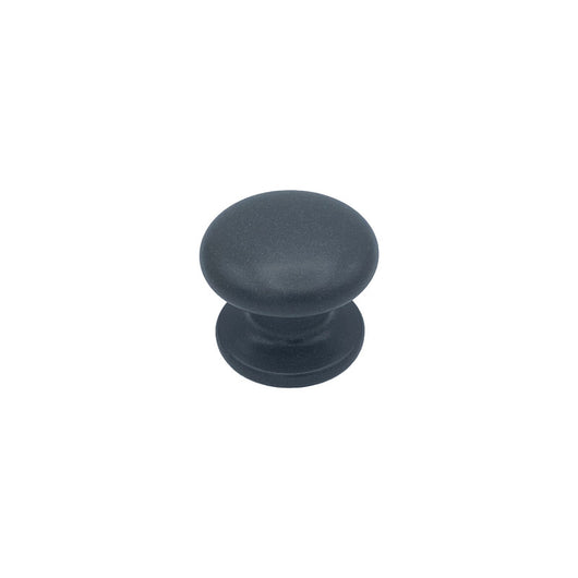 Pomolo fisso per porta SAGUATTI 873/70YAB in alluminio marrone opaco