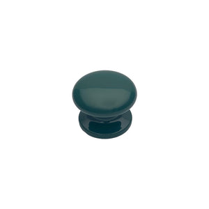 Pomolo fisso per porta SAGUATTI 873/70SB in alluminio verde lucido