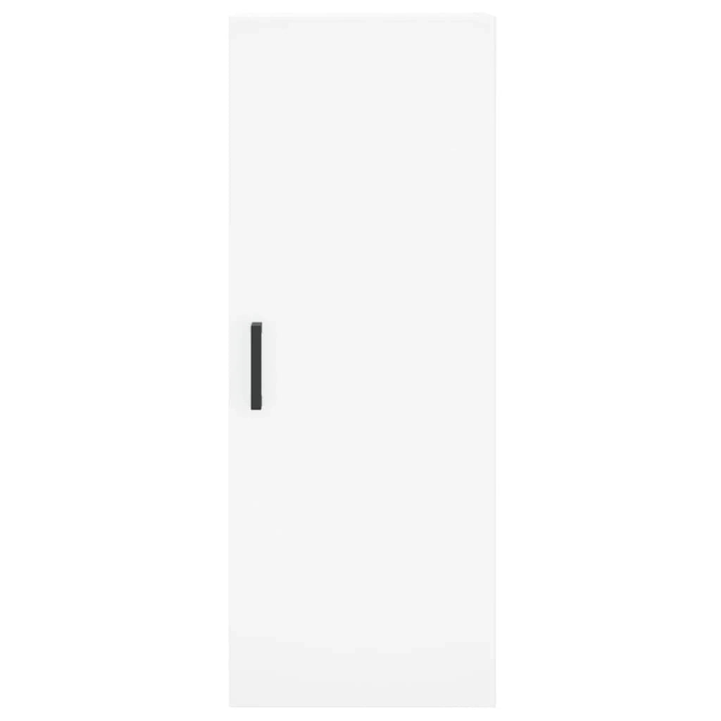 Buffet credenza cassettiera armadio mobile contenitore organizer cucina soggiorno salotto alto 34,5 x 34 x 180 cm legno ingegnerizzato bianco 02_0032367