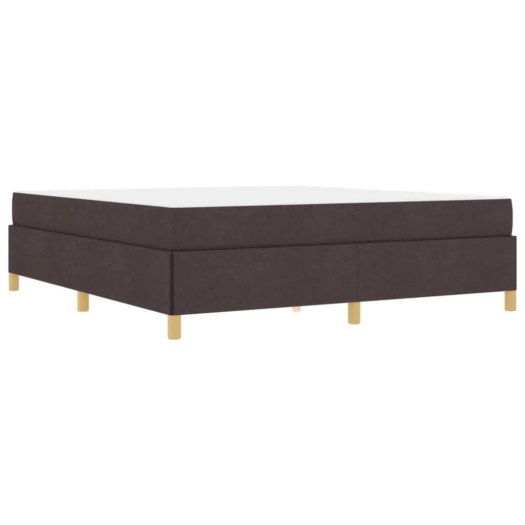 Struttura del letto Marrone Scuro 180 x 200 cm Tessuto 3398958