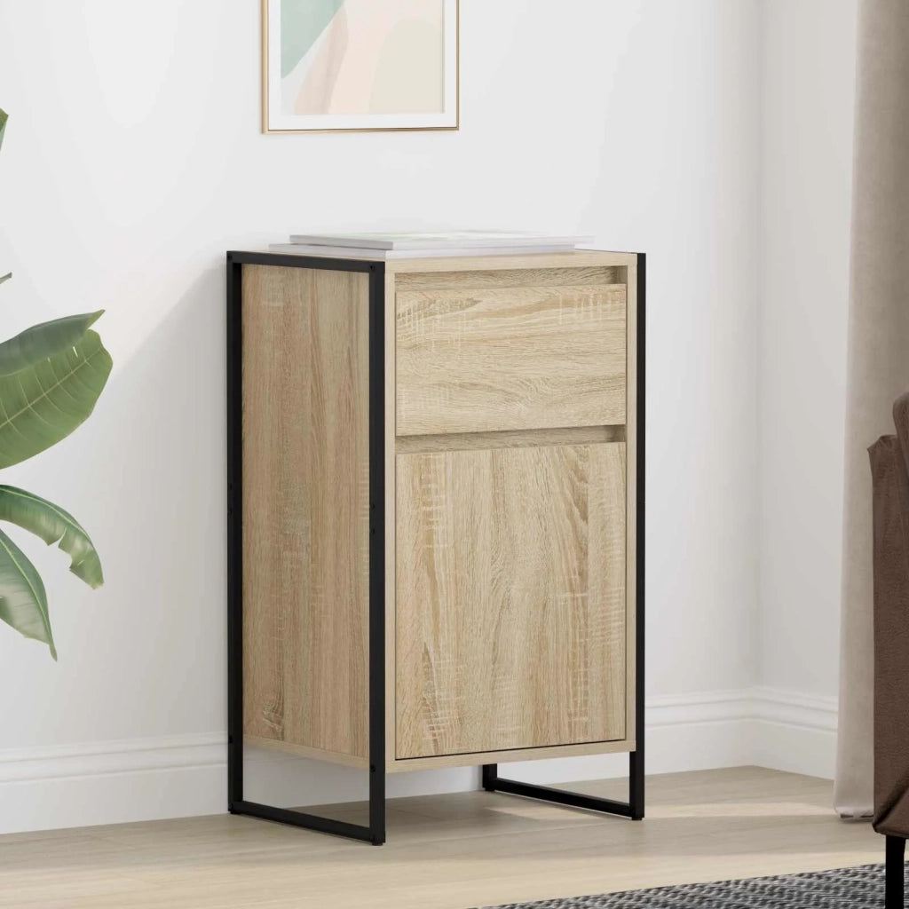 Credenza-Buffet-Armadio da cucina Sonoma 81 x 36 x 150.5 cm Legno multistrato
