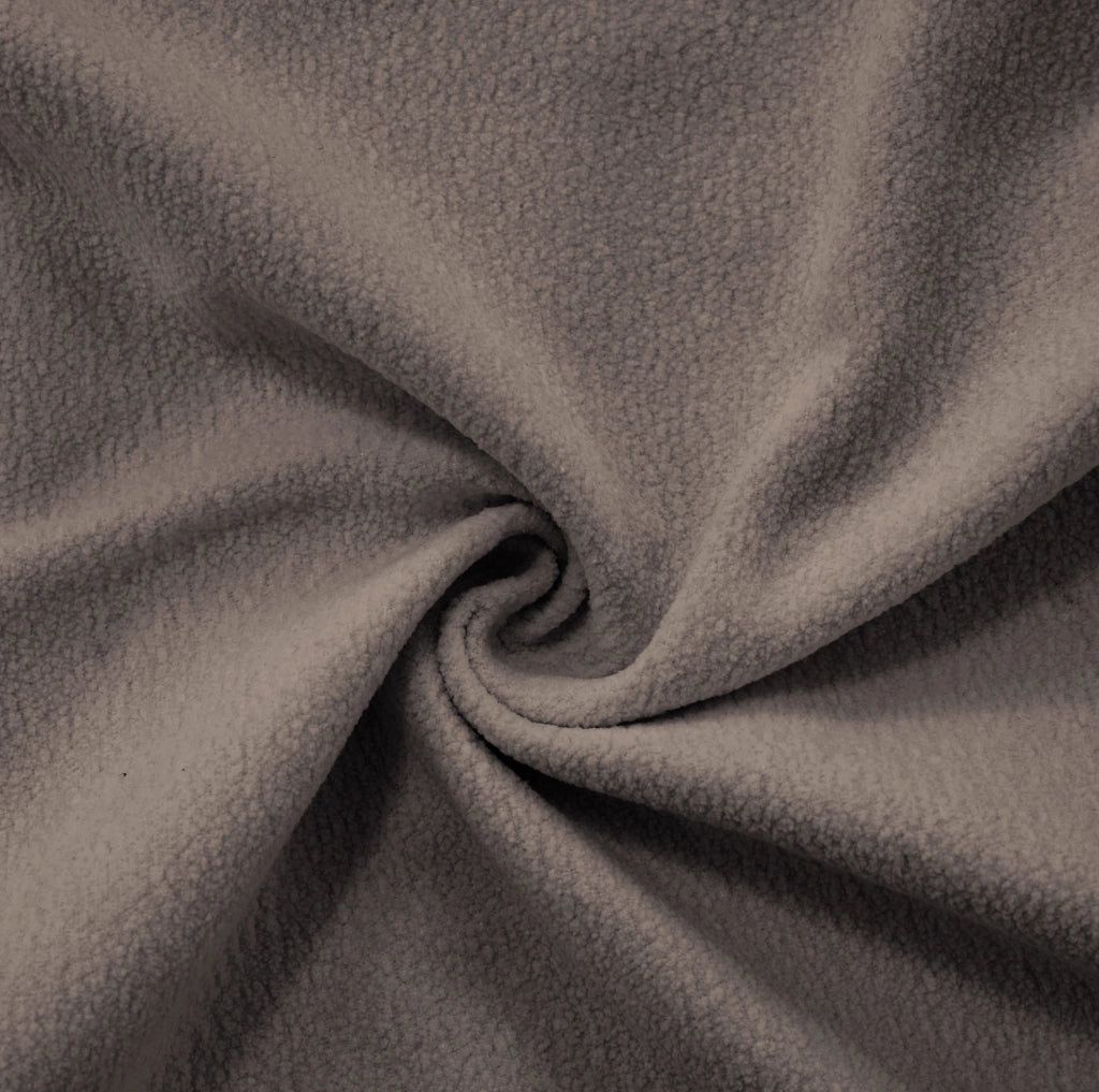 Divano Angolare Modulare in Chenille Vintage Marrone con Pouf Abbinati