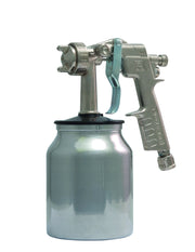 AEROGRAFO VERNICIATURA SERBATOIO INF. ALLUMINIO 1 LT PER COMPRESSORI