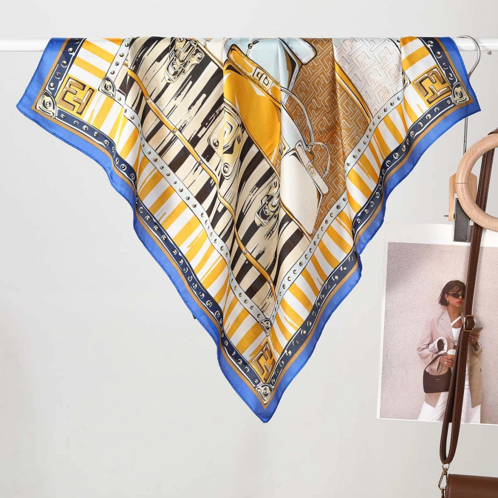Eleganti e trendy sciarpe di seta da donna, realizzate in pura seta.