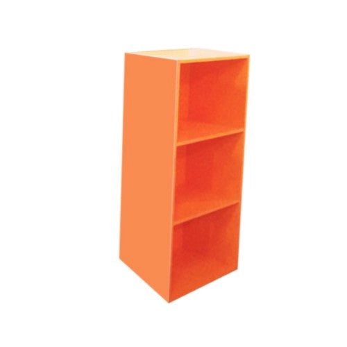 Libreria componibile .42x29x89h diversi colori Colore: ARANCIONE