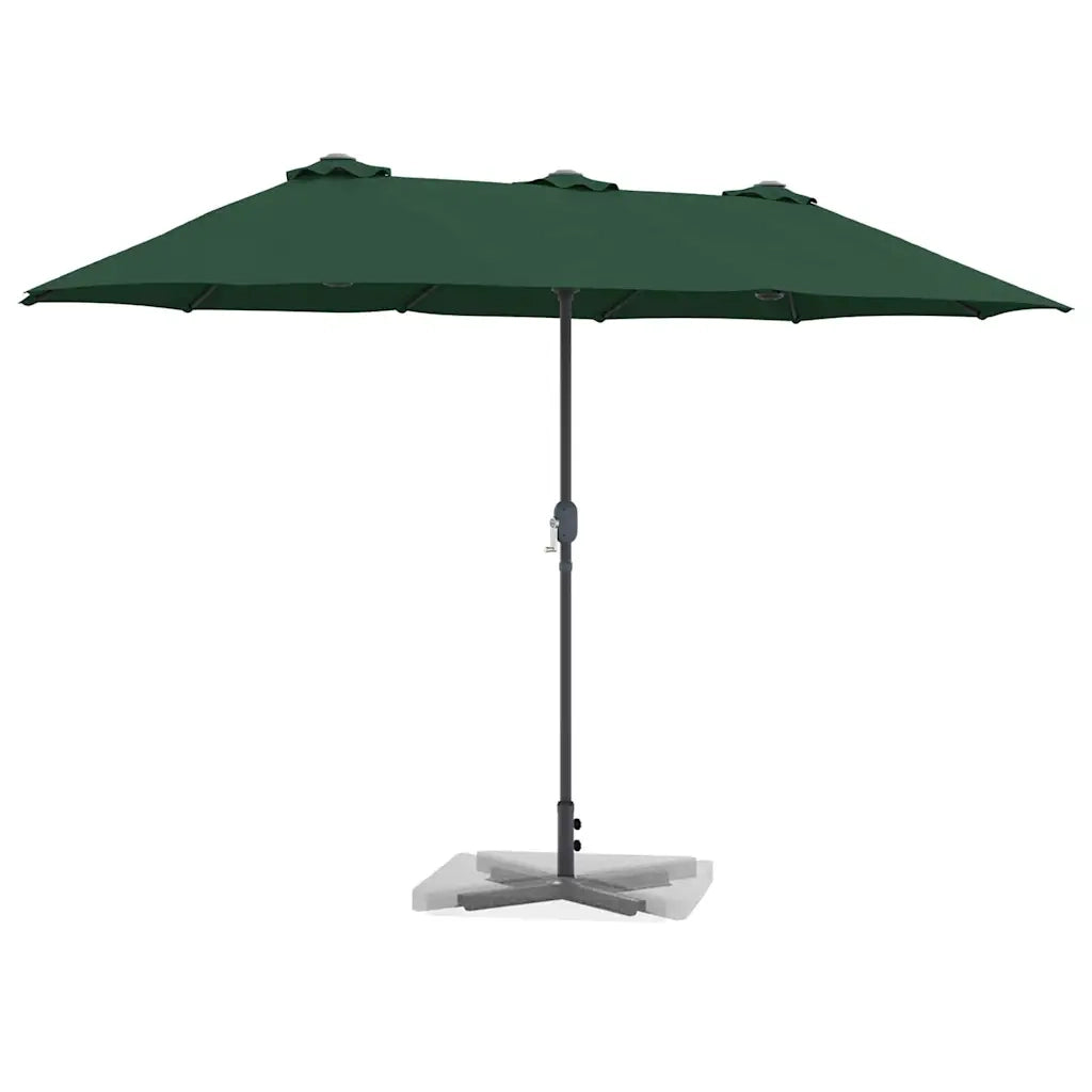 Ombrello | Parasol da giardino Verde 370 x 197 x 239 cm