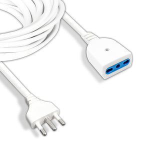 Prolunghe Lineari Spina 16A 2P+T prea 10/16A Cavo H05VV-F 3x1.0mmx5m