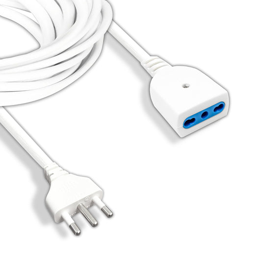 Prolunghe Lineari Spina 16A 2P+T prea 10/16A Cavo H05VV-F 3x1.0mmx5m