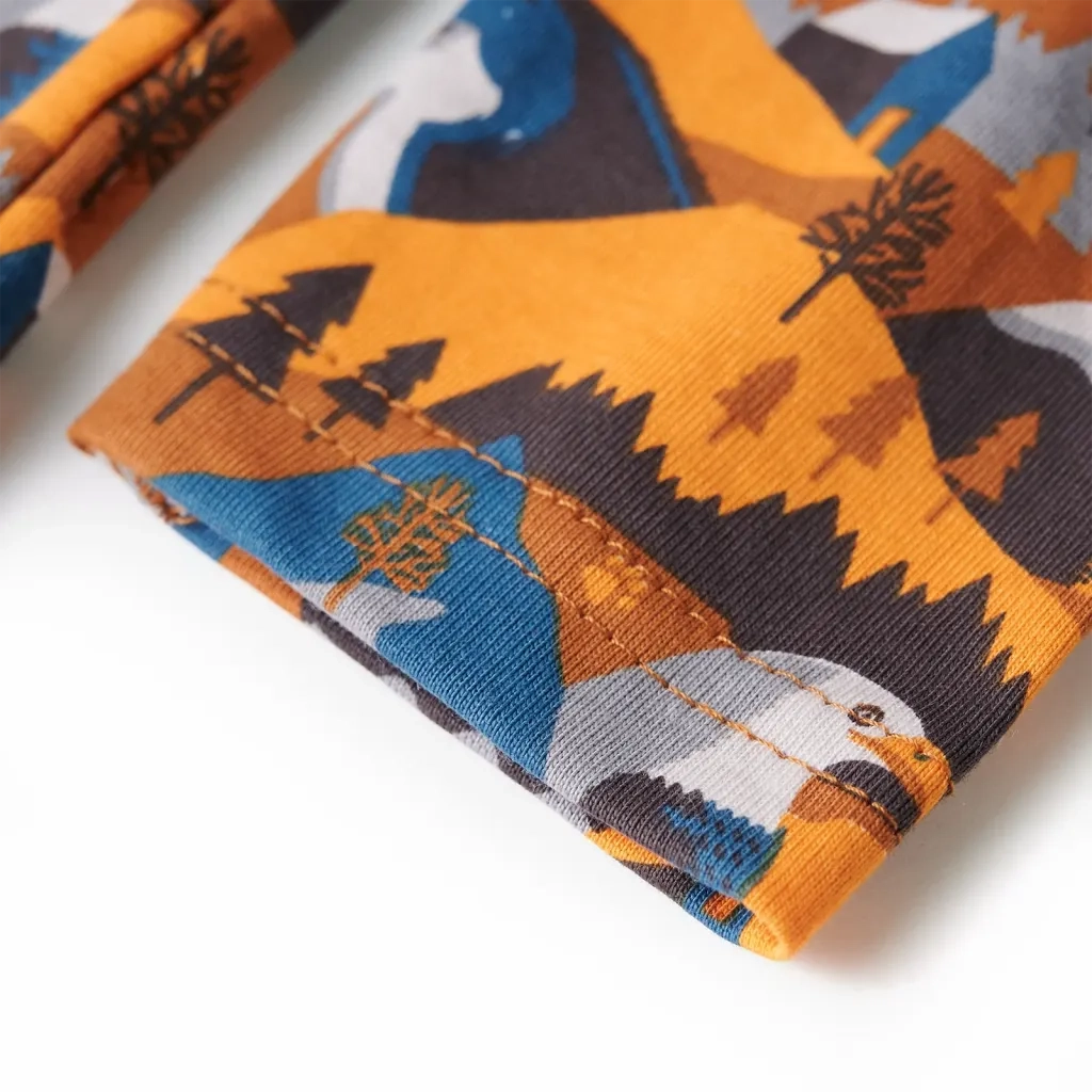 Pigiama per Bambini Maniche Lunghe Cognac 92 12689