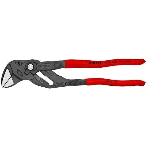 Knipex 86 01 250 Pinza e Chiave in un Unico Utensile 250 mm apertura max 52 mm acciaio cromo vanadio manici antiscivolo