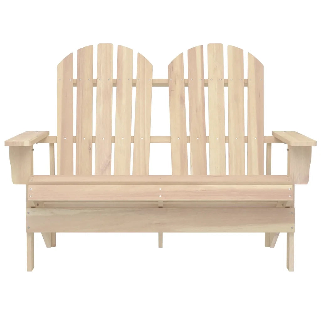 Sedia da Giardino Adirondack a 2 Posti in Legno di Abete 315902
