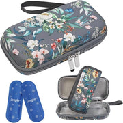 Tas di Viaggio per Insuline - Pouch Isolante per Insuline - Organizzatore di Medicina Refrigerata con Borsa di Ghiaccio