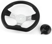 Pompa del manubrio 270 mm - Manubrioprotettore - Componente universale per scooter - Materiale duraturo - Progettazione ergonomico - Resistente agli urti - Manubrio per scooter