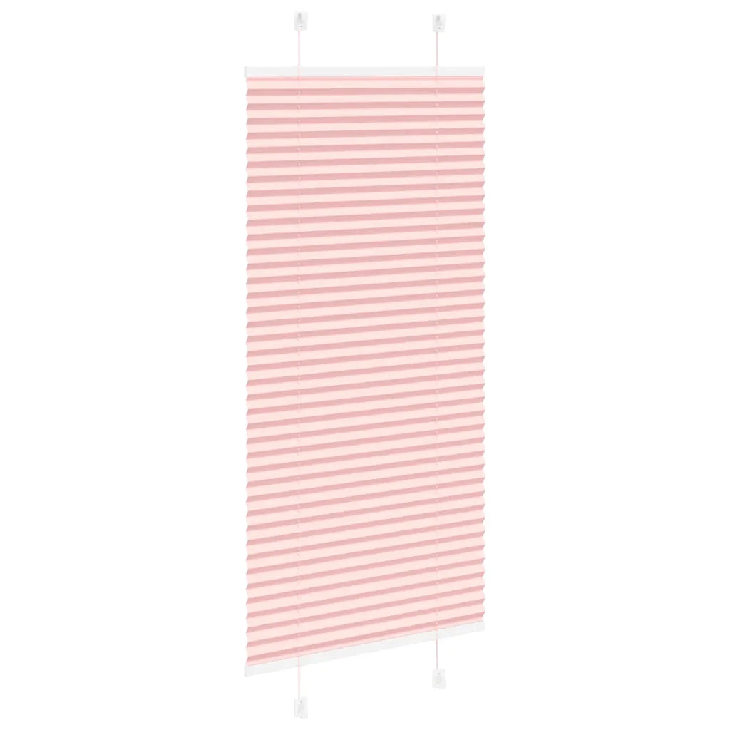 Tenda Plissettata Rosa 55x100 cm Larghezza Tessuto 54,4 cm 4015423