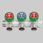 COLLETTORE MULTI FAR 1 CON RUBINETTI  3 Vie  Int.45     FAR