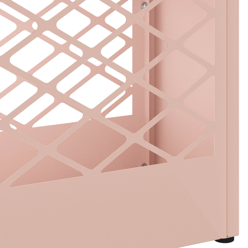 Portaombrelli Rosa Metallo Media Design Decorativo