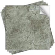 Tegolo per pavimento 30x30 cm - Adesivo per pavimenti acqua resistente - Striscia antiscivolo in PVC - Decorazione autoadesiva - Removibile - Ecocompatibile