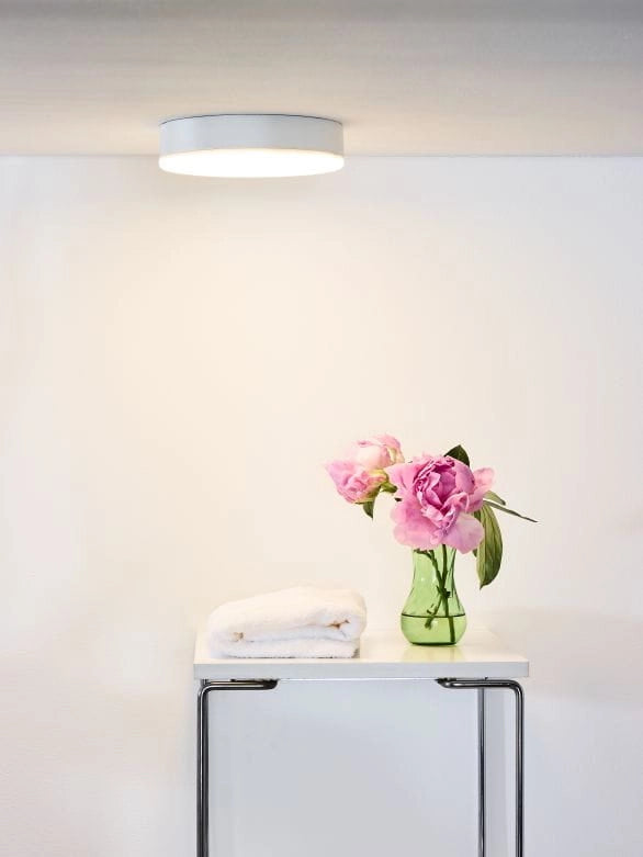 Plafoniera bagno Lucide Ceres LED 30W 3000K IP66 bianca