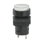 Indicatore di segnale industriale LED bianco 220V Ø 16mm Breckner Germany
