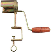 Macchina per schiacciare mais efficiente - Manuale con morsetto robusto - Manico in legno - Materiale in acciaio - Lunga durata - Schiacciasassi per mais