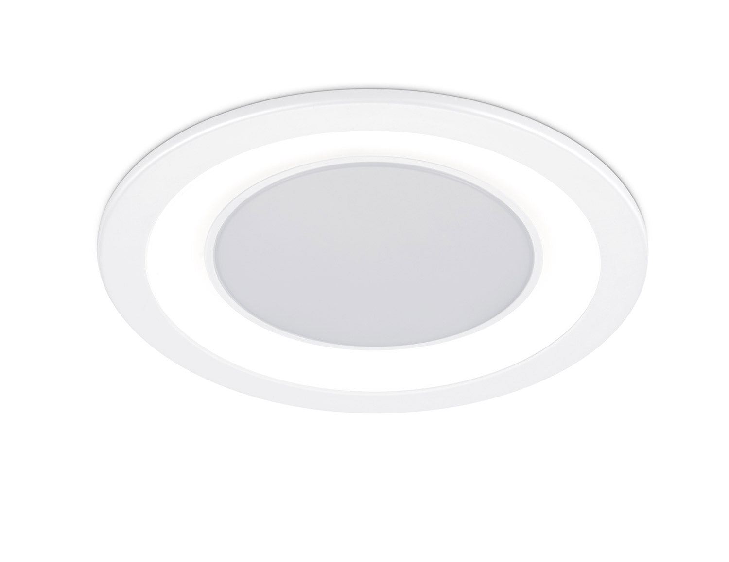 Faretto da Interno a LED in Plastica Bianco Opaco